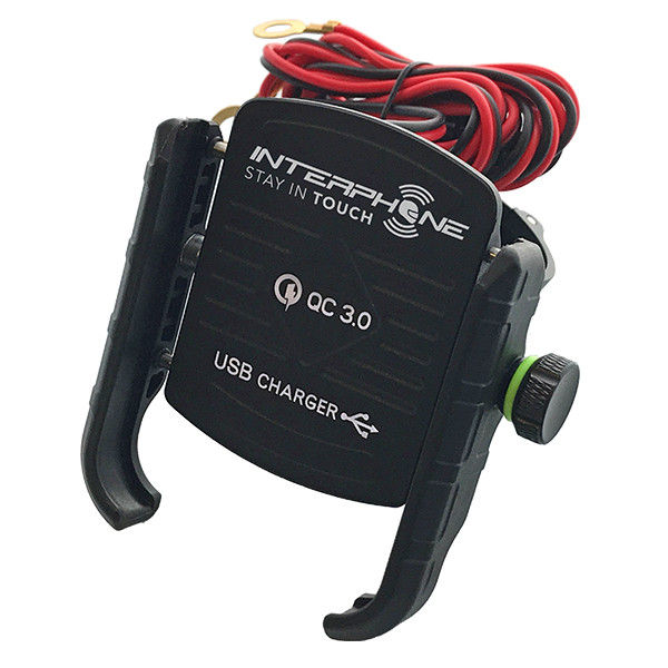 Interphone INTERPHONE CRAB USB FAST CHARGER (SCOOTER ADAPTOR INCLUDED)